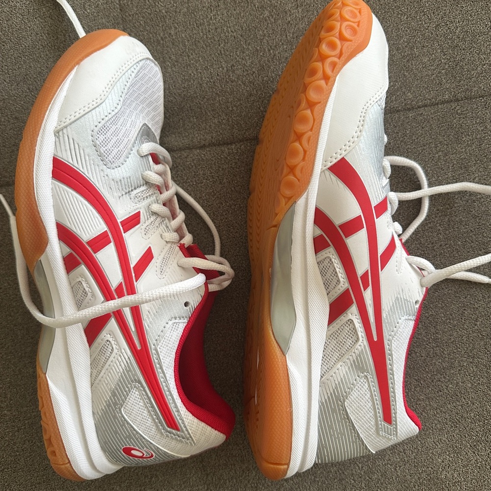 ACICS GEL-ROCKET 9 indoor court shoes Women’s SZ 8.5 - Picture 4 of 7